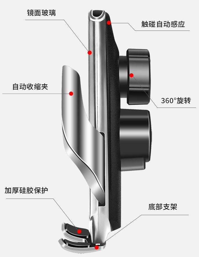 2022最新外觀設計——汽車手機支架設計！