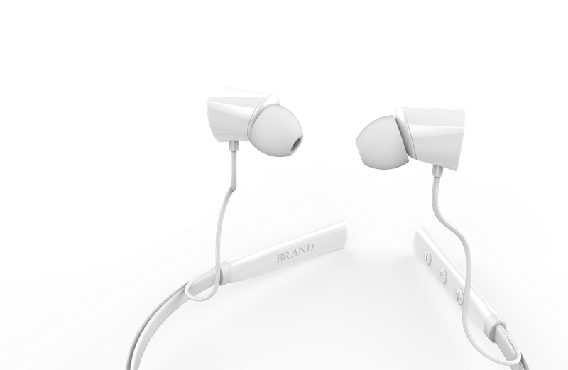 掛脖式藍(lán)牙耳機(jī)產(chǎn)品外觀設(shè)計(jì)，智能電子產(chǎn)品設(shè)計(jì)案例